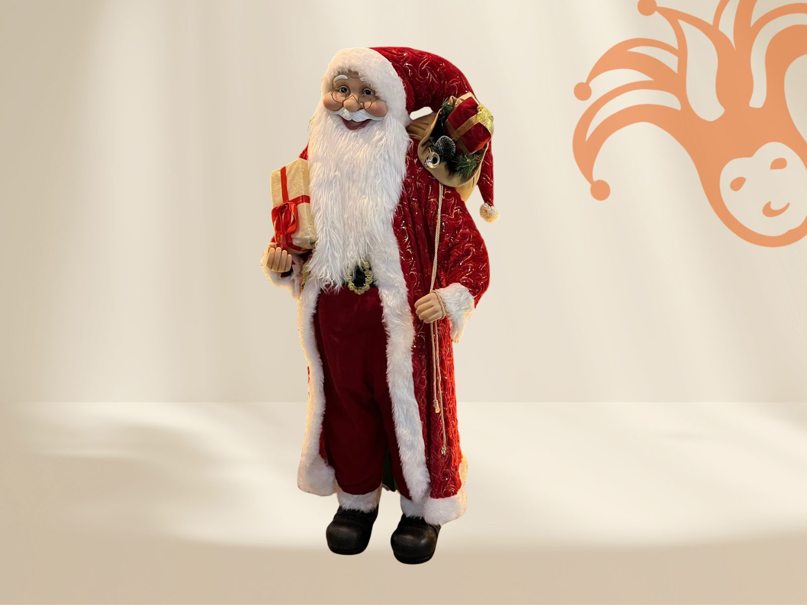 Kerstman (levensgroot)