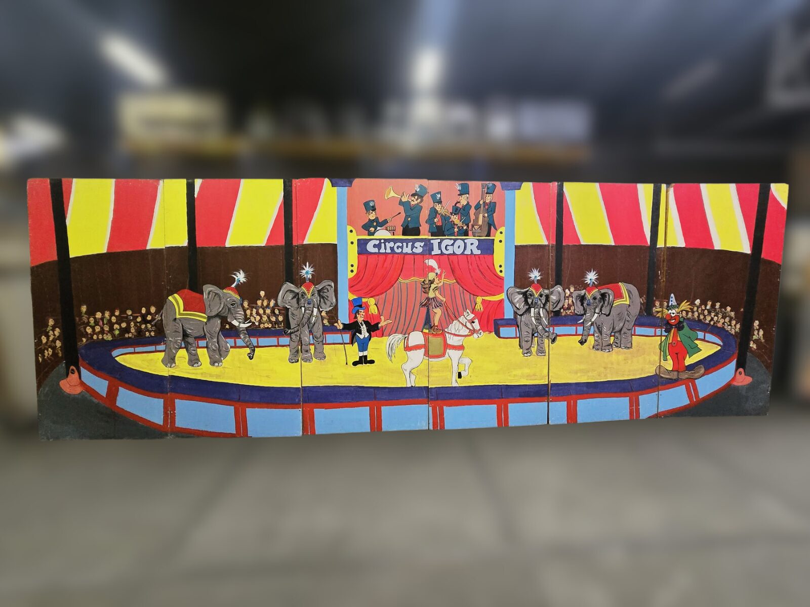 Decoratiewand Circus
