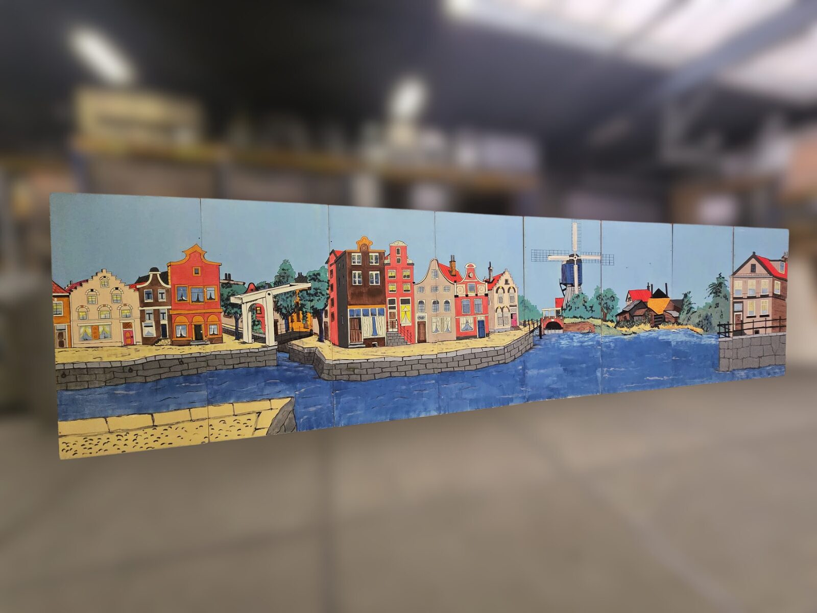 Decoratiewand Nederland