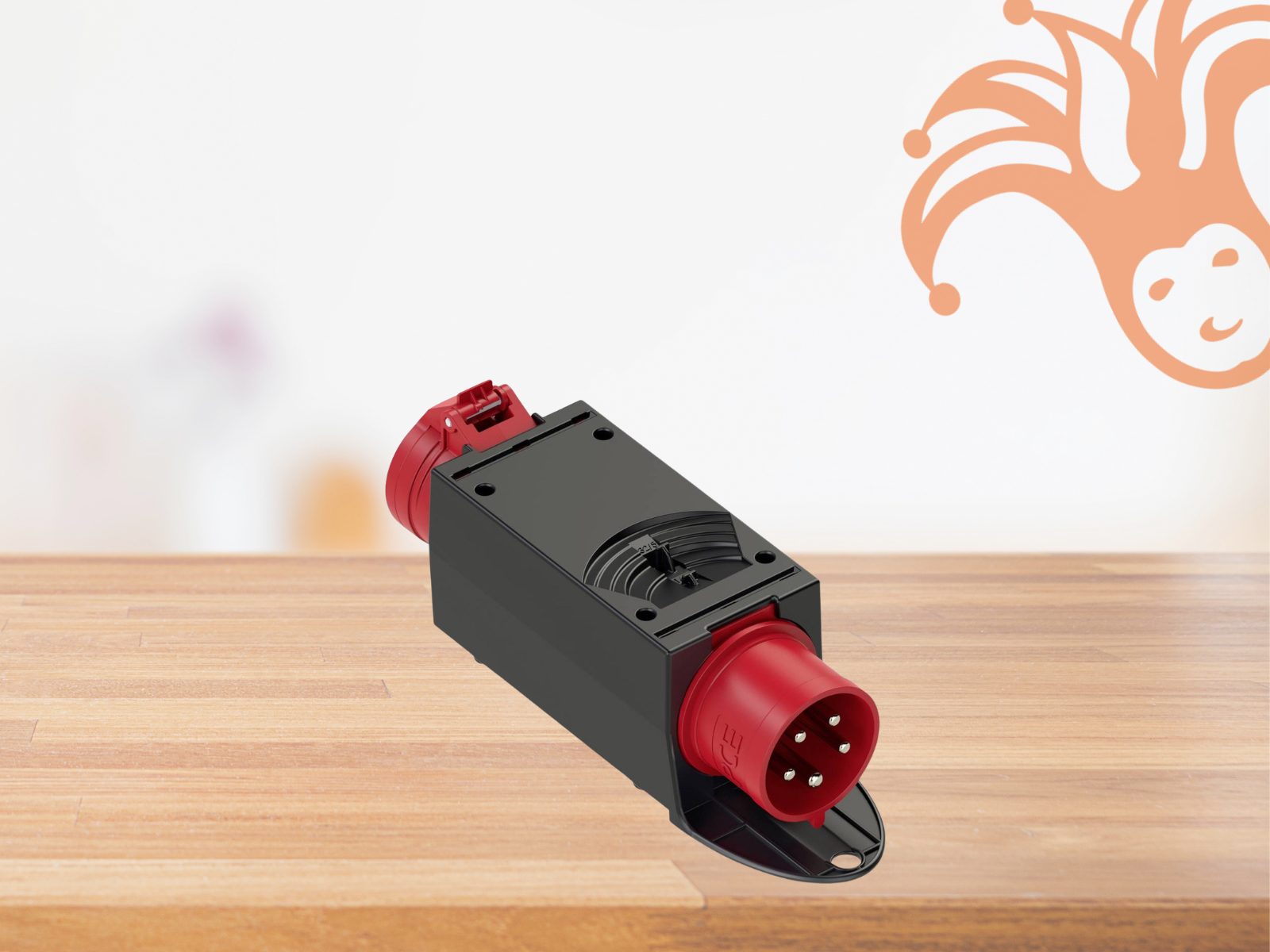 Krachtstroom Adapter 32A naar 16A