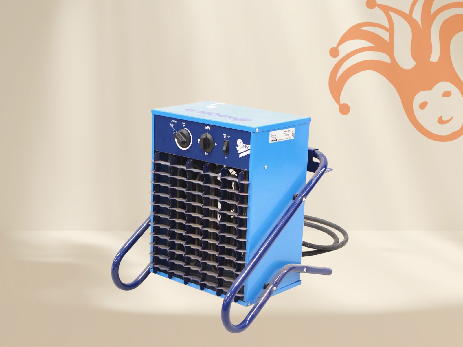 Heater Blauw 9kW